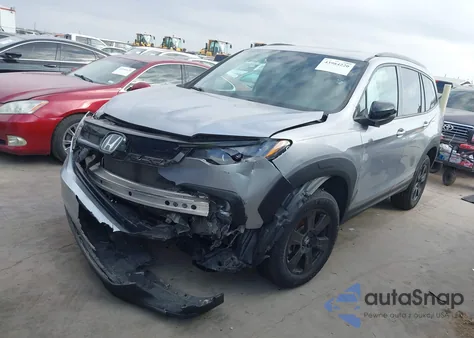 2022 Honda Pilot Awd Trailsport из США, поврежденный, VIN 5FNYF6H82NB067710